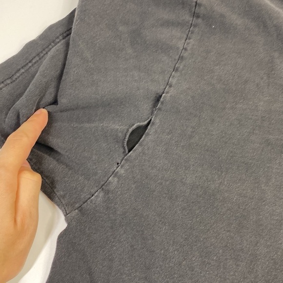 Vintage Giant Aerosmith 1997 Nine Lives Black Band Tee XL Thrashed - Picture 11 of 11